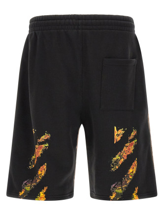 Бермуды, шорты OFF-WHITE 'Spices Arrow Overlap Skate' (OMCI01CF26FLE00100001001) #