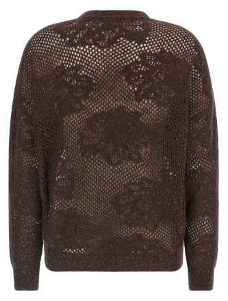 Свитер, кардиган BRUNELLO CUCINELLI 'Flower Lace' (MFA790102C9199) #