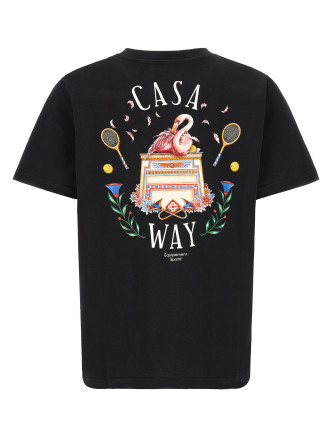 T-shirt with 'Casa Way' print (MPF26JTS00117CASAWAY) #