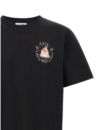 T-shirt with 'Casa Way' print (MPF26JTS00117CASAWAY) #