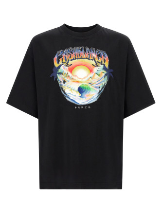 'Airspray' print T-shirt
