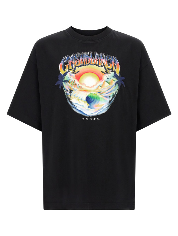 'Airspray' print T-shirt (MPF26JTS07802AIRSPRAY) #1
