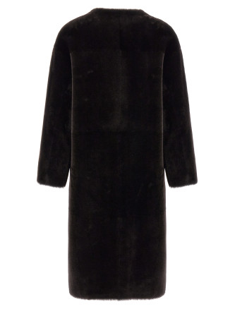 Мех, шуба BLANCHA Long fur coat (26106300CIOCCOLATO) #