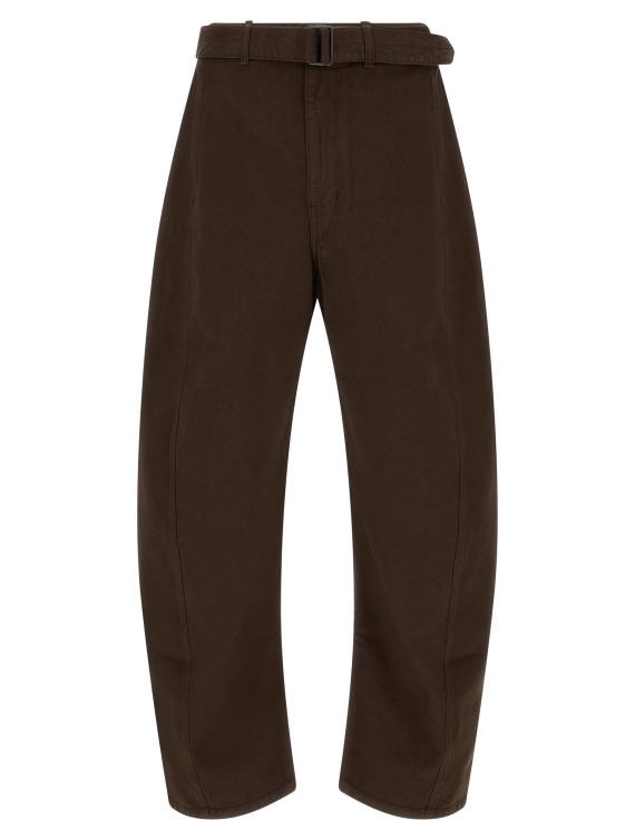 Брюки LEMAIRE 'Twisted' (PA326LD1077BR512) #1