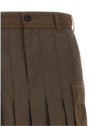 Миди SACAI Hybrid construction skirt (2608569601) #