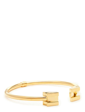 Алқа ELISABETTA FRANCHI Geometric logo necklace