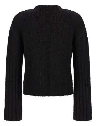 Свитер, кардиган RICK OWENS Silk and cashmere sweater (RU02F4631KWSSE09) #