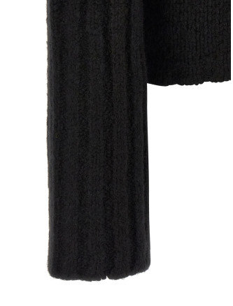 Свитер, кардиган RICK OWENS Silk and cashmere sweater (RU02F4631KWSSE09) #