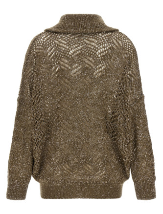 Свитер, кардиган BRUNELLO CUCINELLI 'Dazzling Abstract Leaf' (MRG562516CBA88) #