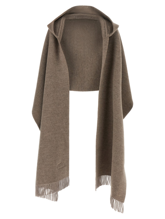 Шарф, платок BRUNELLO CUCINELLI Hooded scarf (MSCDAGW83CBROW) #1