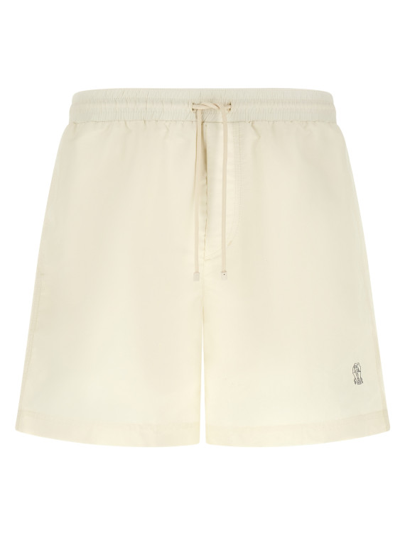 Пляжная одежда BRUNELLO CUCINELLI Solomeo logo swimsuit (MW817043COG80) #1