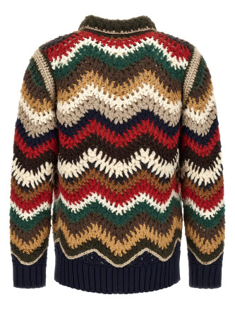 Свитер, кардиган SACAI Crochet cardigan (2604130M926) #