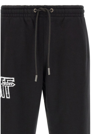 Брюки OFF-WHITE 'Motion Arrow Cuffed' (OMCH057F26FLE00300001001) #