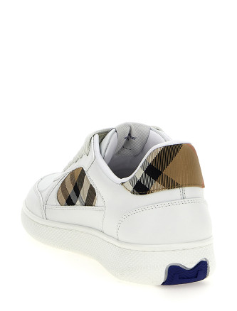 Кроссовки BURBERRY 'Terrace' (8108654WHITESANDIPCHK) #