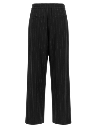 Брюки BRUNELLO CUCINELLI Micro sequin pinstripe pants (MG576P9354C522) #