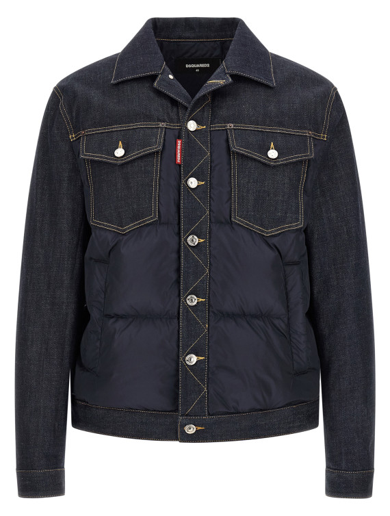 Джинсовая куртка DSQUARED2 'Hybrid' (S74AM1610D30011964) #1
