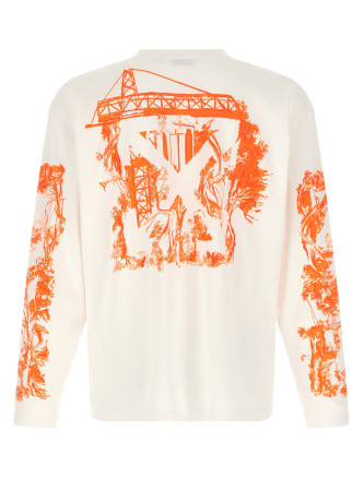 'City Nature Skate' T-shirt (OMAB09CF26JER00610100100) #