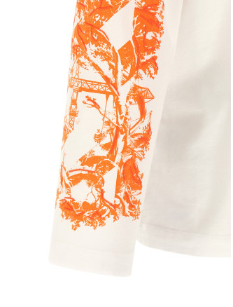 'City Nature Skate' T-shirt (OMAB09CF26JER00610100100) #
