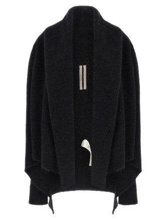 Свитер, кардиган RICK OWENS 'Hooded Medium Wrap'