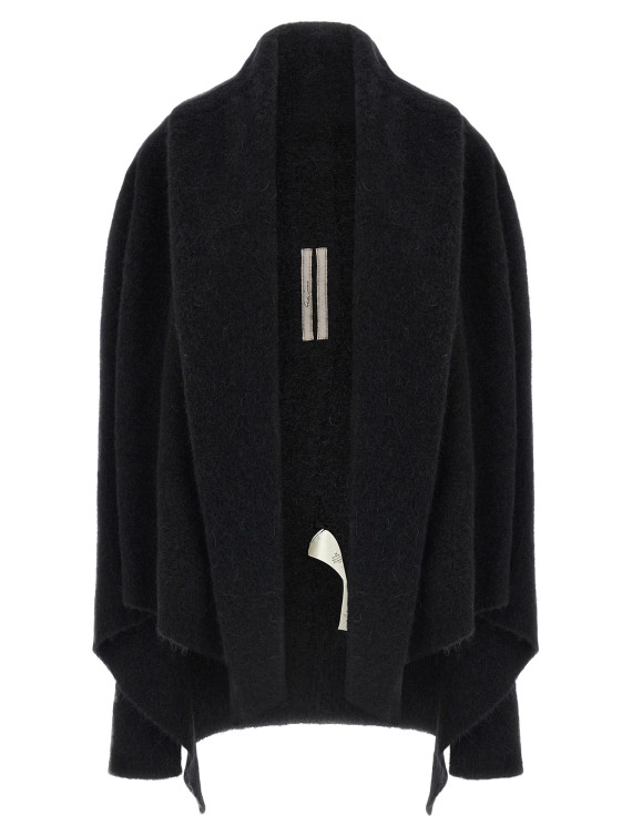 Свитер, кардиган RICK OWENS 'Hooded Medium Wrap' (RP02F5642KWP09) #1