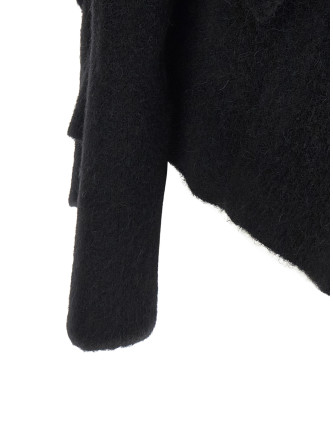 Свитер, кардиган RICK OWENS 'Hooded Medium Wrap' (RP02F5642KWP09) #