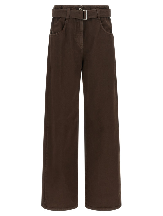 Джинсы BRUNELLO CUCINELLI Belted jeans (M0H81P4109C4299) #1