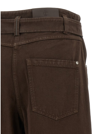 Джинсы BRUNELLO CUCINELLI Belted jeans (M0H81P4109C4299) #