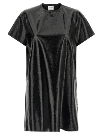 Мини COURREGES Vinyl dress