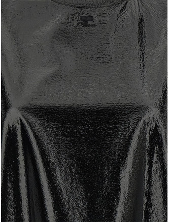 Мини COURREGES Vinyl dress (326CRO926VY00169999) #