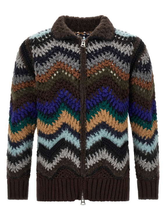 Свитер, кардиган SACAI Crochet cardigan (2604130M020) #1