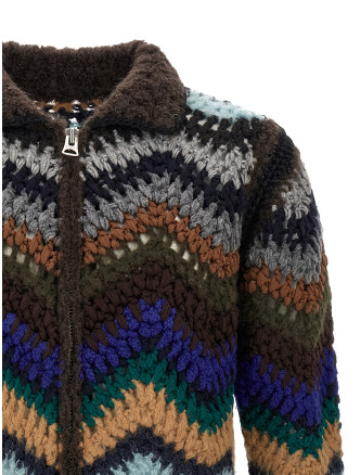 Свитер, кардиган SACAI Crochet cardigan (2604130M020) #