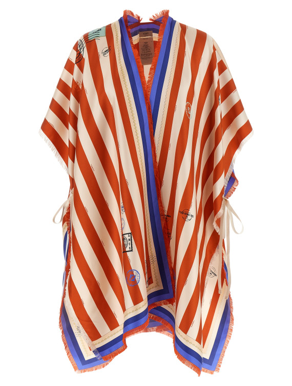 Накидка FENDI 'Pequin' (FXX956B13KF1WSF) #1