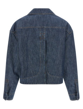 Джинсовая куртка FENDI Chambray denim jacket (FLF861AW8HF0QB0) #