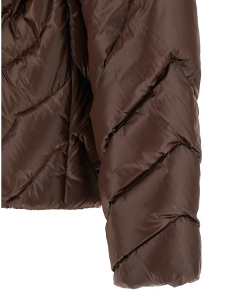 Пуховик CASABLANCA 'Monogram' (MPF26OT22702DARKBROWN) #