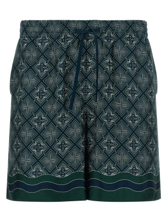 Бермуды, шорты CASABLANCA 'Radiating Monogram'