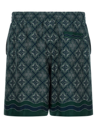 Бермуды, шорты CASABLANCA 'Radiating Monogram' (MPF26TR39907MONOGRAM) #