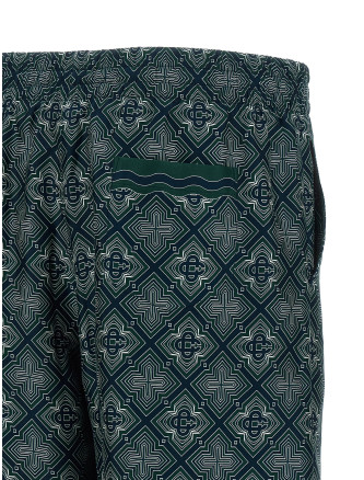 Бермуды, шорты CASABLANCA 'Radiating Monogram' (MPF26TR39907MONOGRAM) #