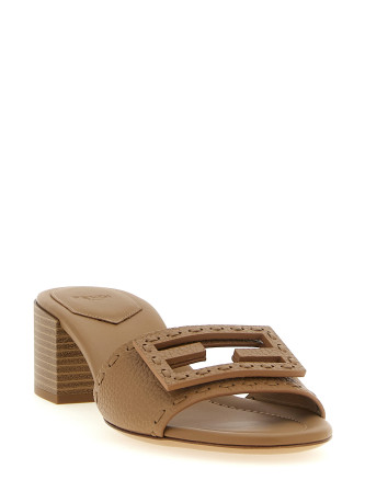 Босоножки на среднем каблуке FENDI 'Baguette' (8R8862AQY2F1WYD) #