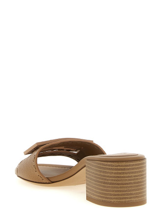 Босоножки на среднем каблуке FENDI 'Baguette' (8R8862AQY2F1WYD) #