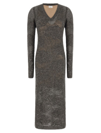 Платье BRUNELLO CUCINELLI 'Flower Lace'