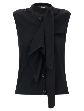 Жилет LEMAIRE Draped panel vest (PO0053LK1063BK999) #