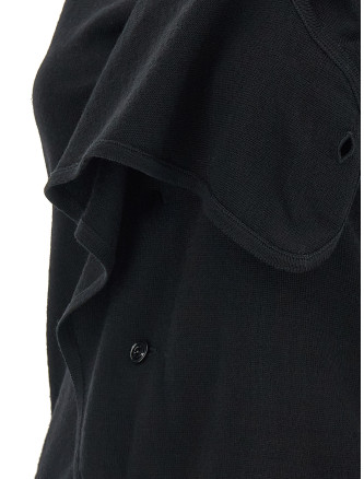 Жилет LEMAIRE Draped panel vest (PO0053LK1063BK999) #