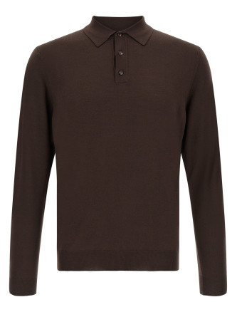 Свитер, кардиган ZANONE Long sleeve polo shirt