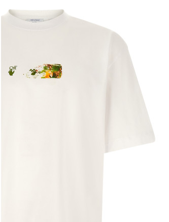 Футболка OFF-WHITE 'Spices Arrow Skate' (OMAA120F26JER00D10100100) #