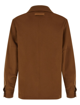 Рубашка, блузка ZEGNA Oasis Cashmere Overshirt (E8V46SOT6B092) #