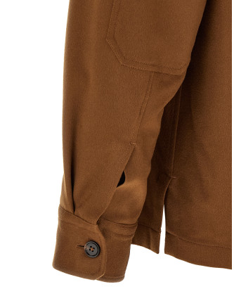 Рубашка, блузка ZEGNA Oasis Cashmere Overshirt (E8V46SOT6B092) #