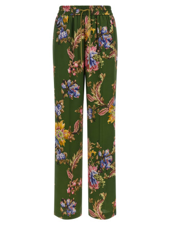 Брюки ETRO Floral print trousers