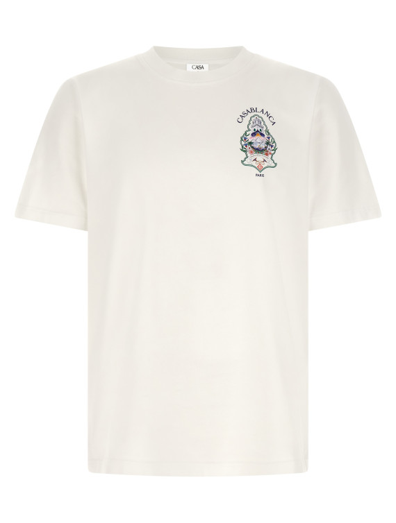Футболка CASABLANCA 'Hotel Emblem' (MPF26JTS00101HOTELEMBLEM) #1