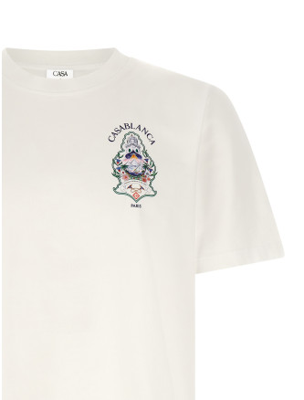 Футболка CASABLANCA 'Hotel Emblem' (MPF26JTS00101HOTELEMBLEM) #