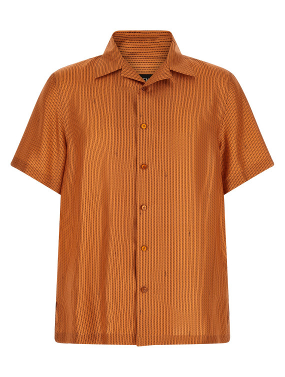'Selleria' stitching silk shirt (FS1324B15UF0LQ8) #1